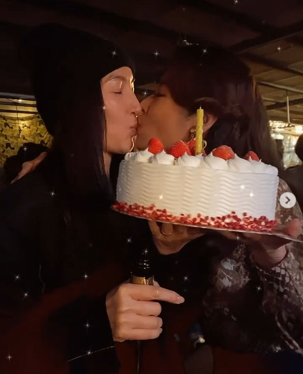 楊謹華為林心如生日送上祝福。(圖/翻攝楊謹華IG)